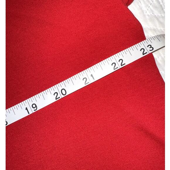 Polo Ralph Lauren Mens Size Medium Classic Red Long Sleeve Collared Polo - Picture 9 of 11